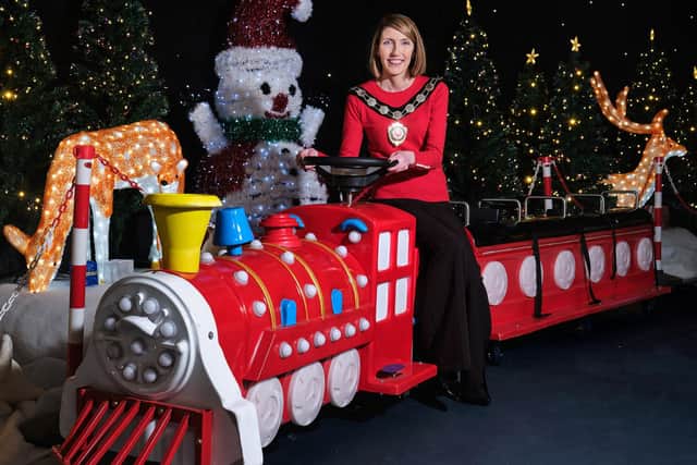 Mid Ulster District Council Chairperson Councillor Cora Corry is getting ready for a busy round of festive engagements.