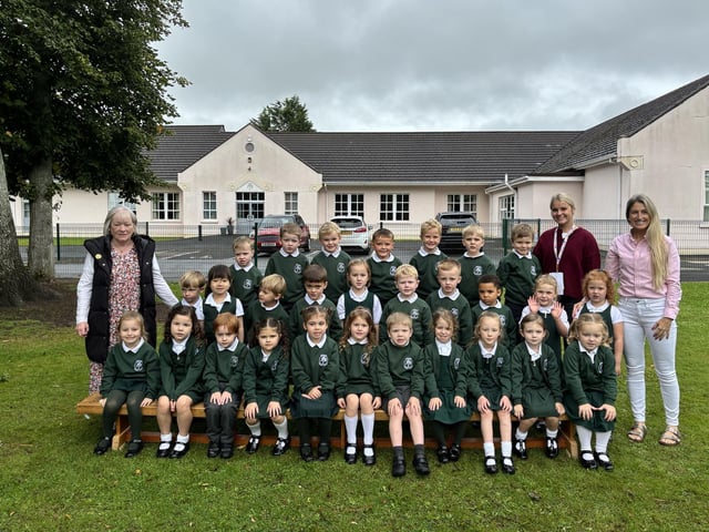 Mrs Liggett's P1 class at Moyallon Primary School.