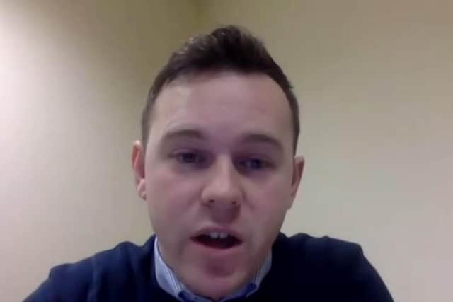 Alliance deputy leader Eoin Tennyson.