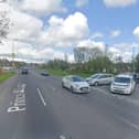 How the busy Prince William Road/Ballymacash Road junction looked before the recent roadworks. Pic credit: Google