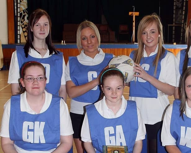 Fort Hill College Intermediate “A” Netball Team, who were the winners of the Lisburn Development League in 2007