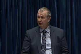 Stormont's Speaker Edwin Poots has backed the authority of principal deputy speaker Carál Ní Chuilín after a decision by her was questioned by the TUV's Timothy Gaston last week.