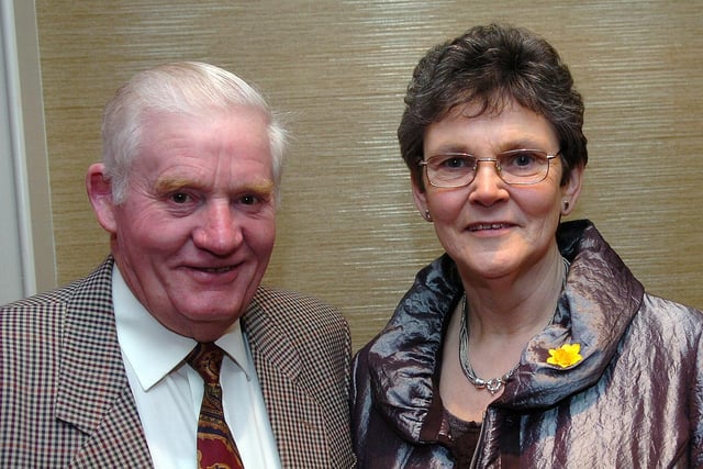 John and Margaret Millar who enjoyed the annual Ulster Farmers Union East Tyrone Branch dinner held in the Greenvale Hotel.