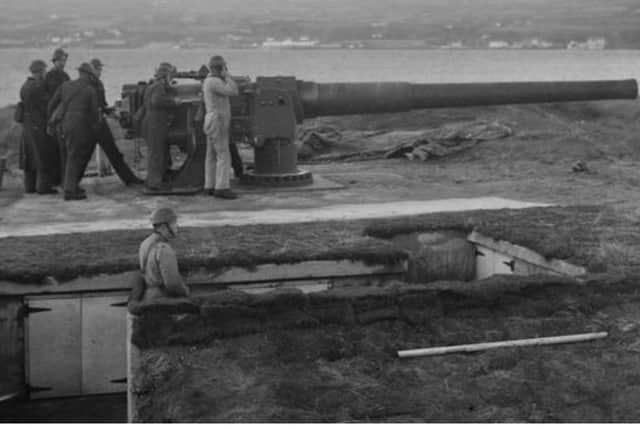 Plans have been submitted to Causeway Coast and Glens Council to upgrade the gun battery at Magilligan. Credit IWM
