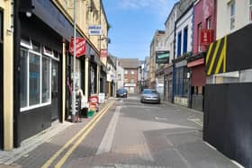 Dunluce Street, Larne, has reopened to traffic. Photo: Local Democracy Reporting Service