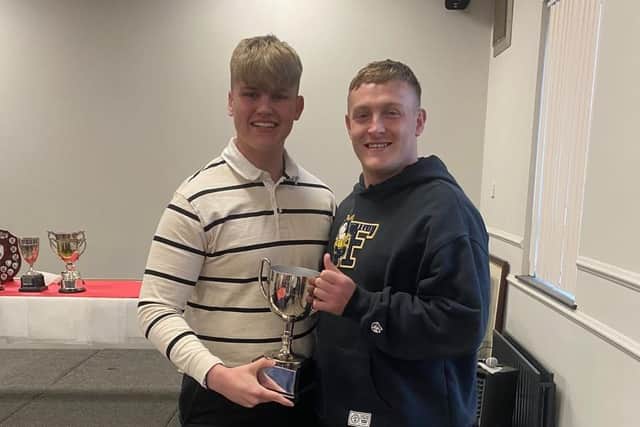 Brolly Cup for the Most Improved Senior Rugby Player went to Aaron Beattie.