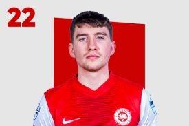 Defender Micheal Glynn joined Larne in January from Derry City. He has previously played in the Irish League for Dungannon and Glenavon.