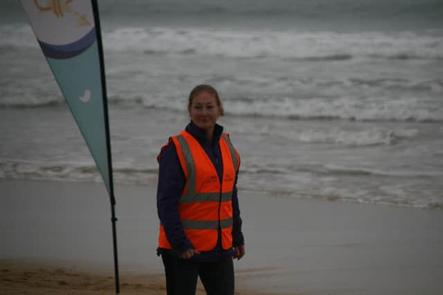 Elaine Montgomery at Portrush Parkrun