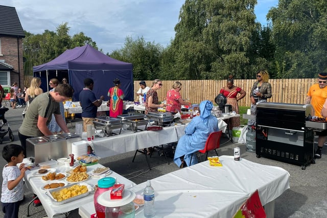 Delicious food from around the world was on offer at a Portadown estate's street party last weekend.