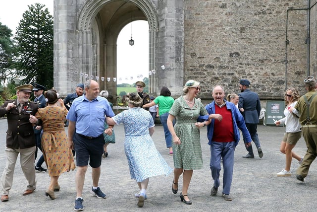 Pictures from the VE-VJ 80th commemoration at Cookstown's Killymoon Castle