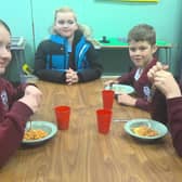 Pupils can get a free meal from 8.30am.