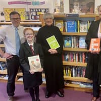Ballyclare High School launches new collection of books on philanthropy and giving
