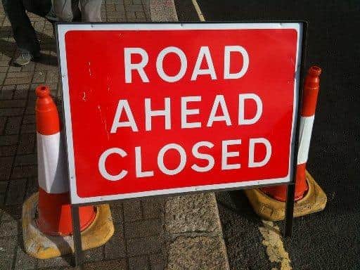 A full road closure will operate during the works.