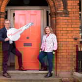 Chief Executive of Co-Ownership, Mark Graham, with the organisation's Director of Customer Services, Glynis Hobson.