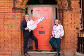 Chief Executive of Co-Ownership, Mark Graham, with the organisation's Director of Customer Services, Glynis Hobson.