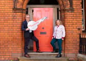 Chief Executive of Co-Ownership, Mark Graham, with the organisation's Director of Customer Services, Glynis Hobson.