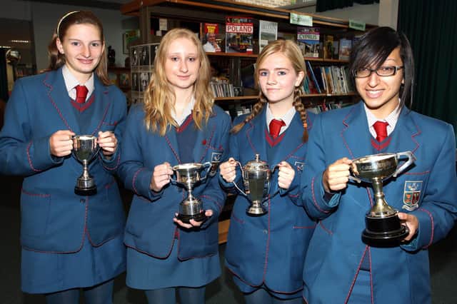 Hunterhouse Prize Winners in 2007 Lisa Carson-Honours Pocket for Music, Laura Huston-Honours Pocket for Music, Emma Willis-Keith Cup for Best GCSE ICT Coursework and Ashleigh Ismail-Linda Piggot Cup for Best AS Level English Results Prize for Consistent Excellence at AS Level Politics.