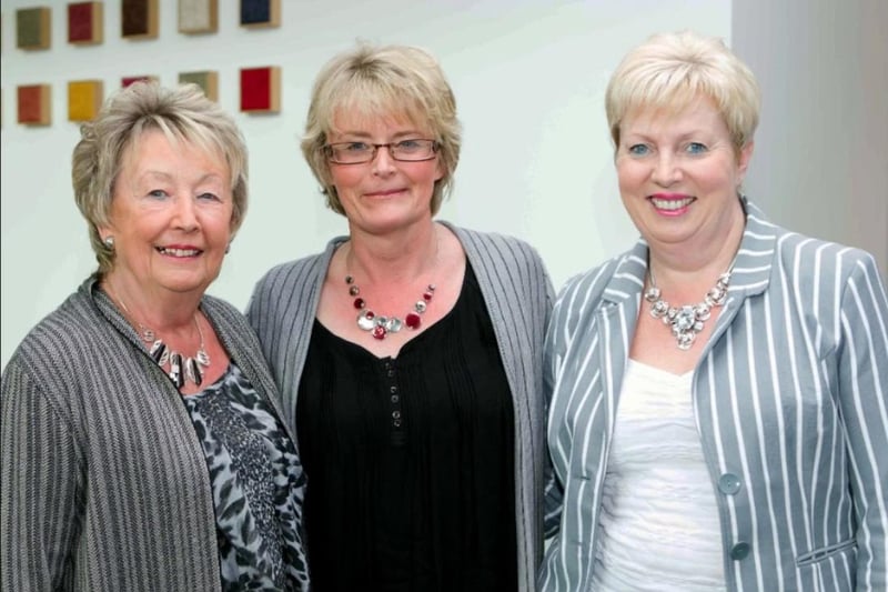 Kathleen McKay, Karen Adair and Eileen Johnston from Ballyclare at the 2012 event.