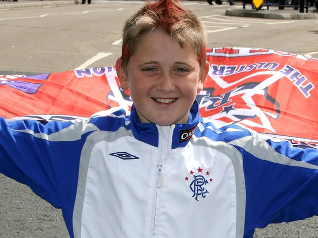 YOUNG AT HEART...Jimmy Young pictured during the Coleraine Twelfth in 2008