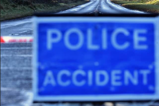 PSNI said a driver is in a critical condition in hospital following a crash on the Eastway in Lurgan, Co Armagh on Sunday July 2.