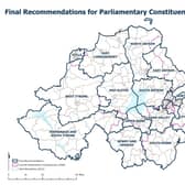 A number of constituency borders are set to shift, including East Antrim.  Photo: Land and Property Services