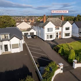 Larkhill House, 95 Coleraine Road, Portrush, BT56 8HN, is on the market for offers over £725,000 with Armstrong Gordon.