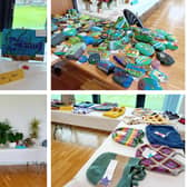 Inver Area WI held their annual competitions in the Centenary Pavilion, Larne.  Photo: Inver Area WI