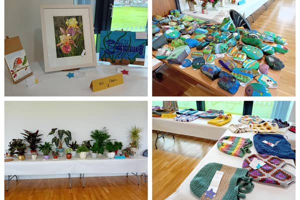 Inver Area WI held their annual competitions in the Centenary Pavilion, Larne.  Photo: Inver Area WI