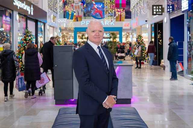 Martin Walsh, Centre Manager, Rushmere Shopping Centre, Northern Ireland’s largest retail complex which welcomed a record number of shoppers in November and expects 10 million visitors through the doors in 2025 following a multimillion-pound transformation and the addition of 13 new stores