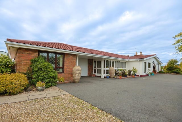 64 Bleary Road, Portadown is a beautiful four-bedroom detached bungalow.