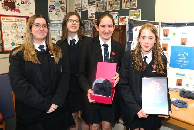 Limavady Grammar School students who recently took part in the Young Enterprise NI Company Programme and traded at Big Market events sponsored by Council’s Go Succeed programme.