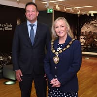 Former Taoiseach Leo Varadkar visited Dungannon as keynote speaker at the closing workshop in a series dealing with Constitutional Change