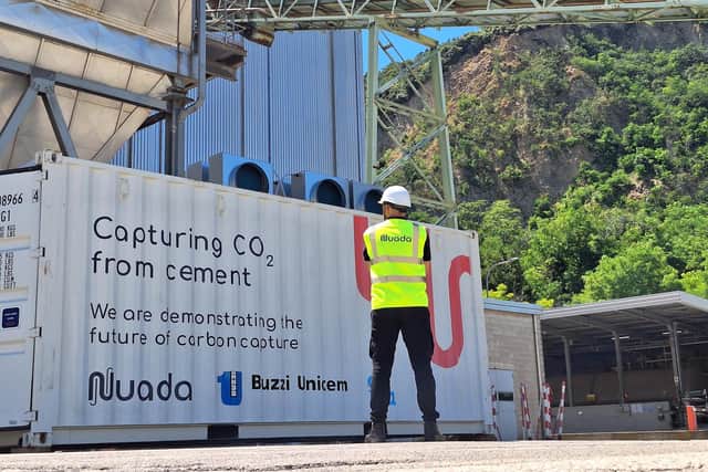 Nuada has two capture plants on the ground at industrial sites across Europe. Photo:submitted