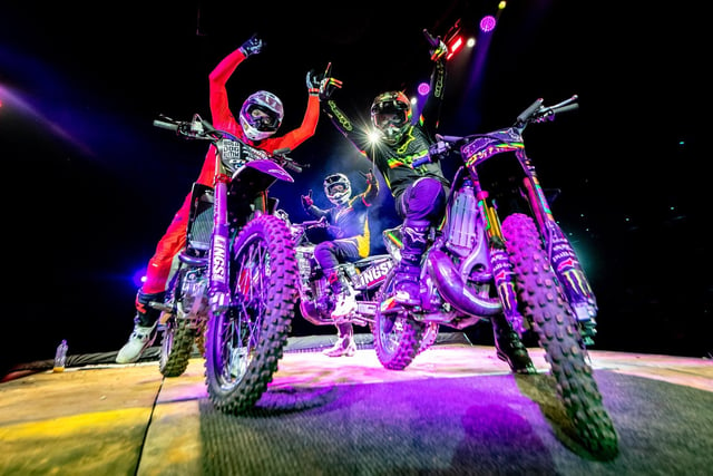 As Europe’s leading indoor freestyle motocross and race show, Arenacross 2023 is set to be a show like no other. All about speed and skill, this high-octane mix of indoor motocross racing and freestyle motocross has established itself as a must-do championship for the professionals, resulting in a weekend of guaranteed family fun and entertainment.
For more information, go to ssearenabelfast.com/the-arenacross-tour
