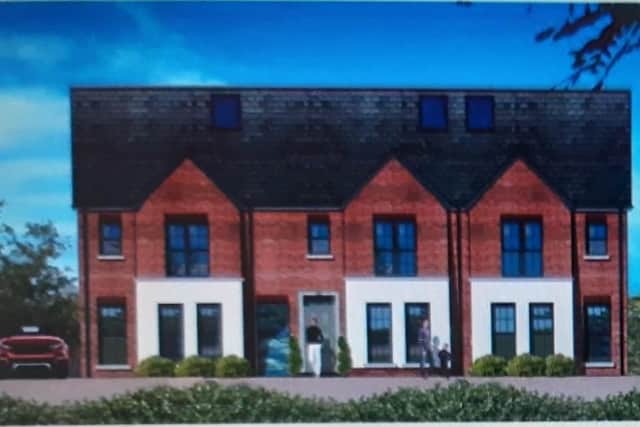 Proposed new Mill Bridge properties. Pics: Kevin Cartin Architects Ltd.
