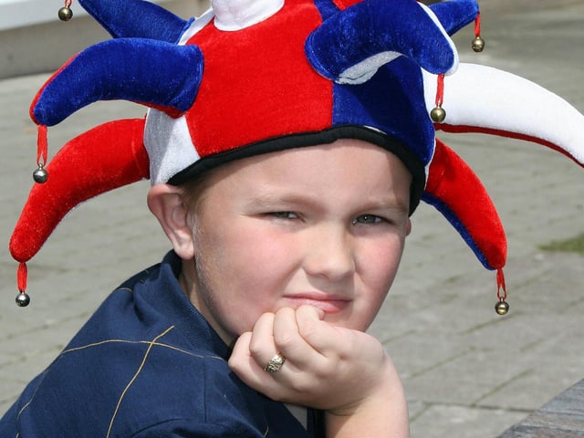 HAT'S GREAT...John McMichael pictured during the Coleraine Twelfth in 2008.