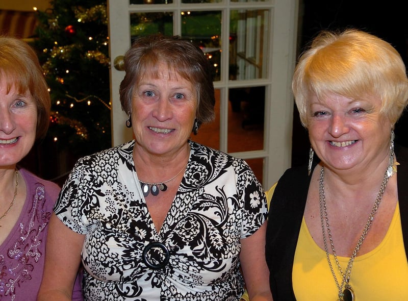 All smiles at the Cookstown Age Concern Christmas dinner in 2007.