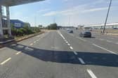 Duncrue Street off-slip. (Pic: Google).