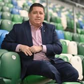 Northern Ireland Football League chief executive Gerard Lawlor