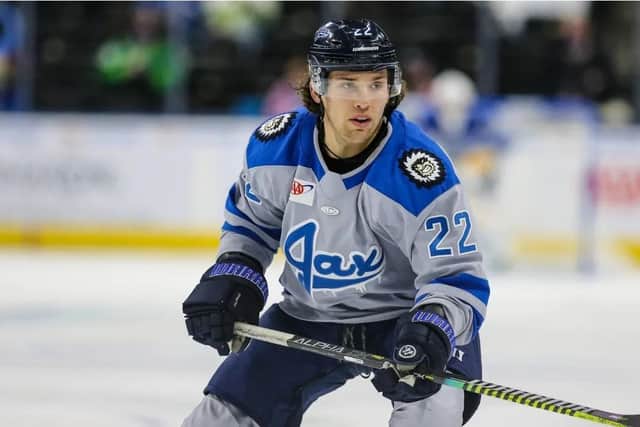 Ara Nazarian from Boxford, Massachusetts, has signed for the Belfast Giants. Picture: The Jacksonville Icemen