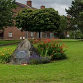 The US Rangers memorial at Sunnylands, Carrickfergus. Image by Google