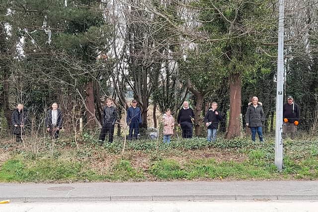 Plans to increase green field spaces in Newtownards are threatened by the Department of Infrastructure scheduling the planned site of a forest school and environmental project for housing and valuing the land at £750,000.