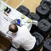 Counting started on Friday morning in the NI local government elections. Picture: Stephen Davison / Pacemaker.