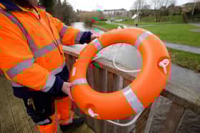 Life-saving equipment along the Coalisland Canal has had to be replaced a shocking 299 times between August 2022 and November 2024. Credit: ABC Council