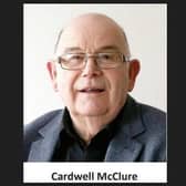 Portadown author Cardwell McClure who has penned a book on his uncle, William Scott, who was one of David Bowie's favourite artists.