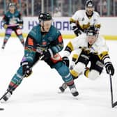 The Stena Line Belfast Giants have confirmed that treble-winning forward Mark Cooper has re-signed ahead of the 2023/24 season. Photo by William Cherry/Presseye