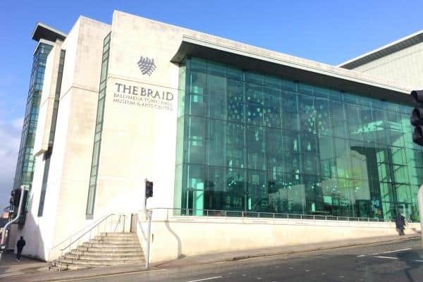 Mid and East Antrim Borough Council's headquarters at The Braid, Ballymena.