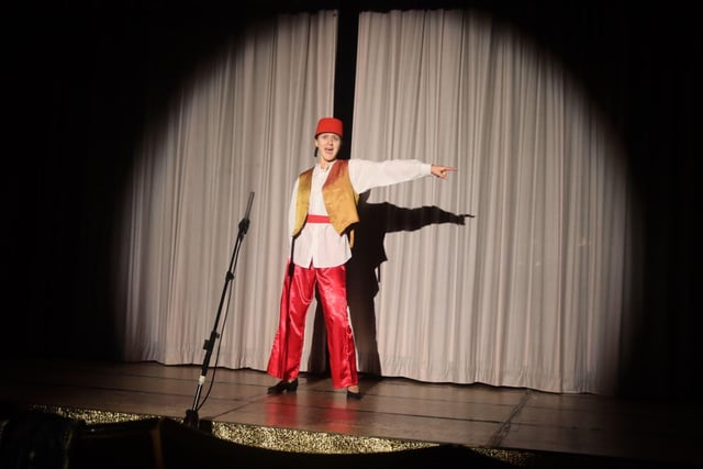 In the spotlight for St Macnissi's Choral and Dramatic Society’s production of Aladdin.