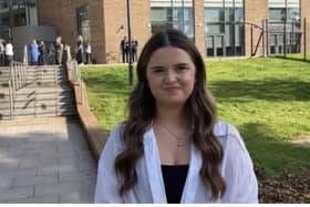 Claudia McLaughlin-Hunt, a Performing Arts student at Northern Regional College's Causeway Campus in Coleraine. Credit NI WORLD