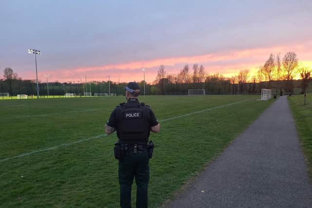 Police have increased patrols in Carryduff following anti social behaviour concerns. Pic credit: PSNI